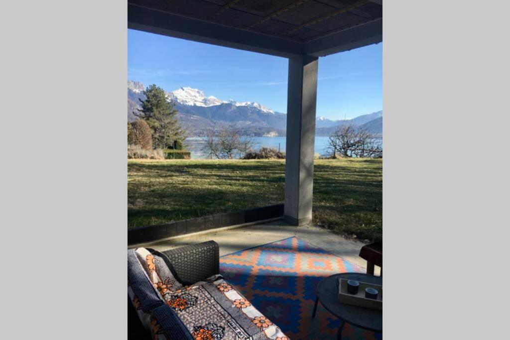 Apt Calme Vue Lac - 2 Chambres - Sauna อานซี ภายนอก รูปภาพ