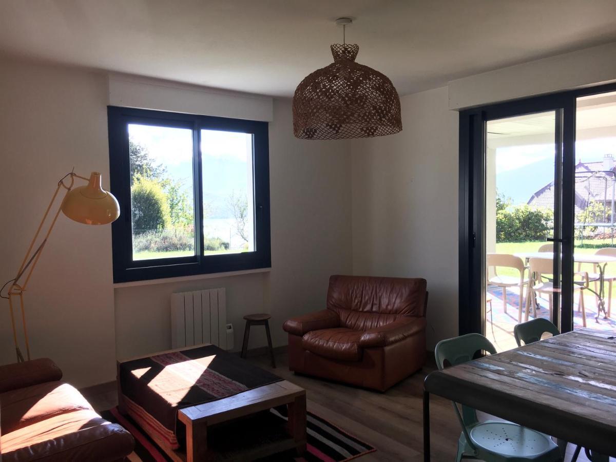 Apt Calme Vue Lac - 2 Chambres - Sauna อานซี ภายนอก รูปภาพ